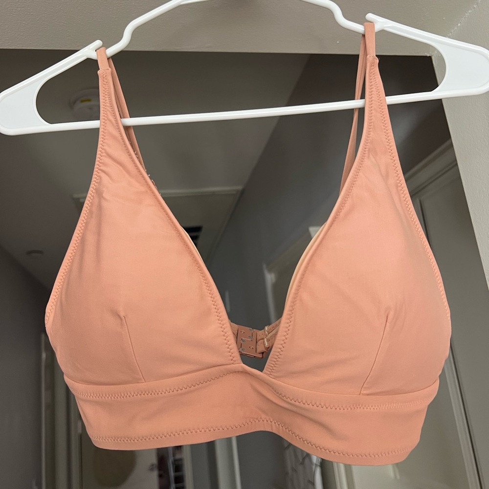 J.Crew Plunge V-Neck Bikini Top